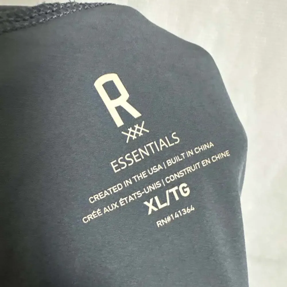 Rhone Men's Size XL Gray Polyester 7